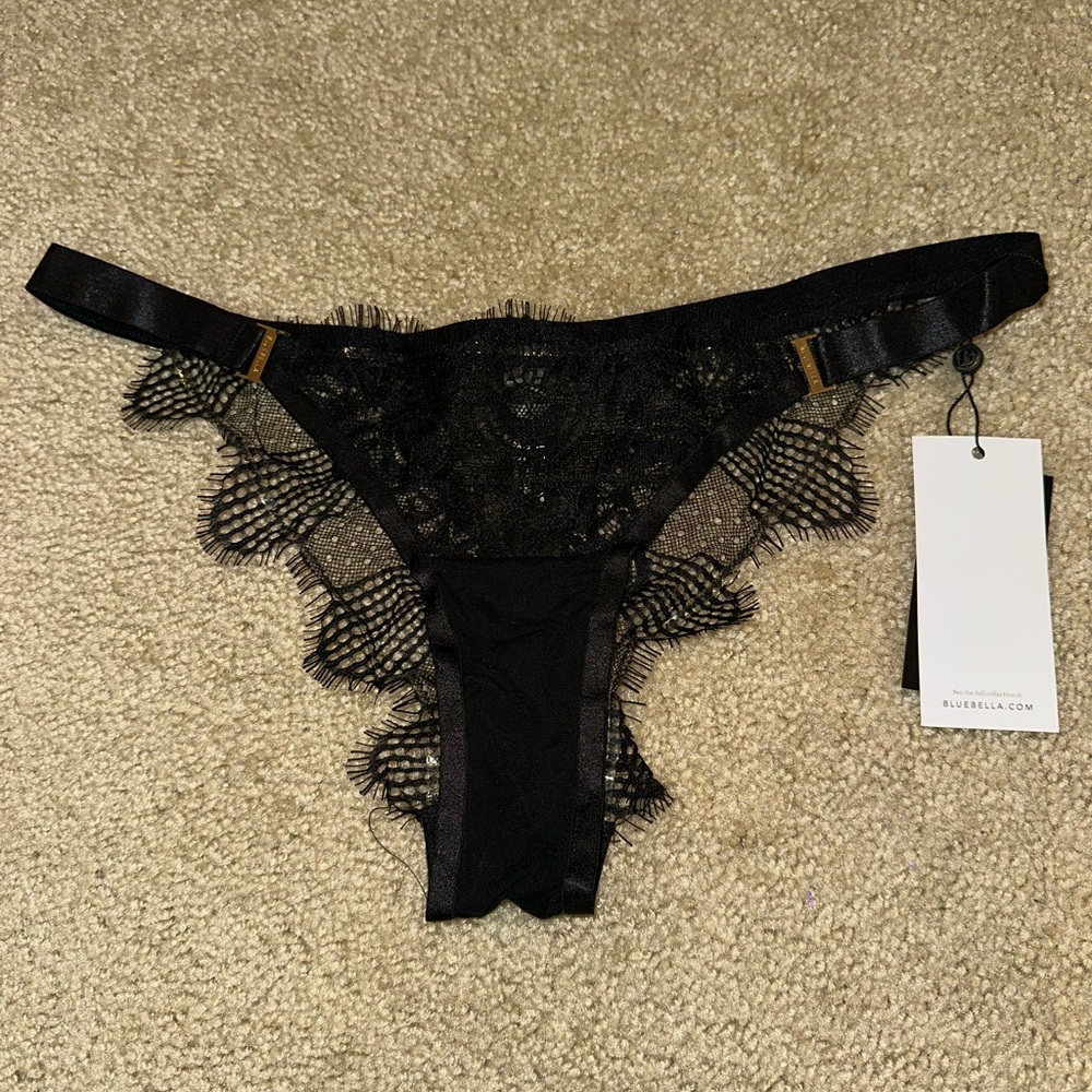 Bluebella Black Lace Panty